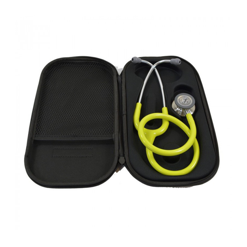 2019 Newest Top Stethoscope Hard Carrying Bag Case for 3M Littmann Classic  III / MDF / ADC / Omron, Mesh Pocket for Acceeories